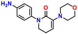 1-(4-Aminophenyl)-3-morpholino-5,6-dihydropyridin-2(1H)-one