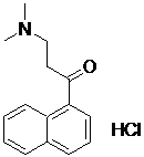 3-(Dimethylamino)-1-(naphthalen-1-yl)propan-1-one HCl